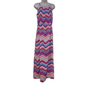 Multicolored Chevron Maxi size L